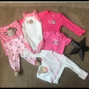 Newborn baby girl clothes